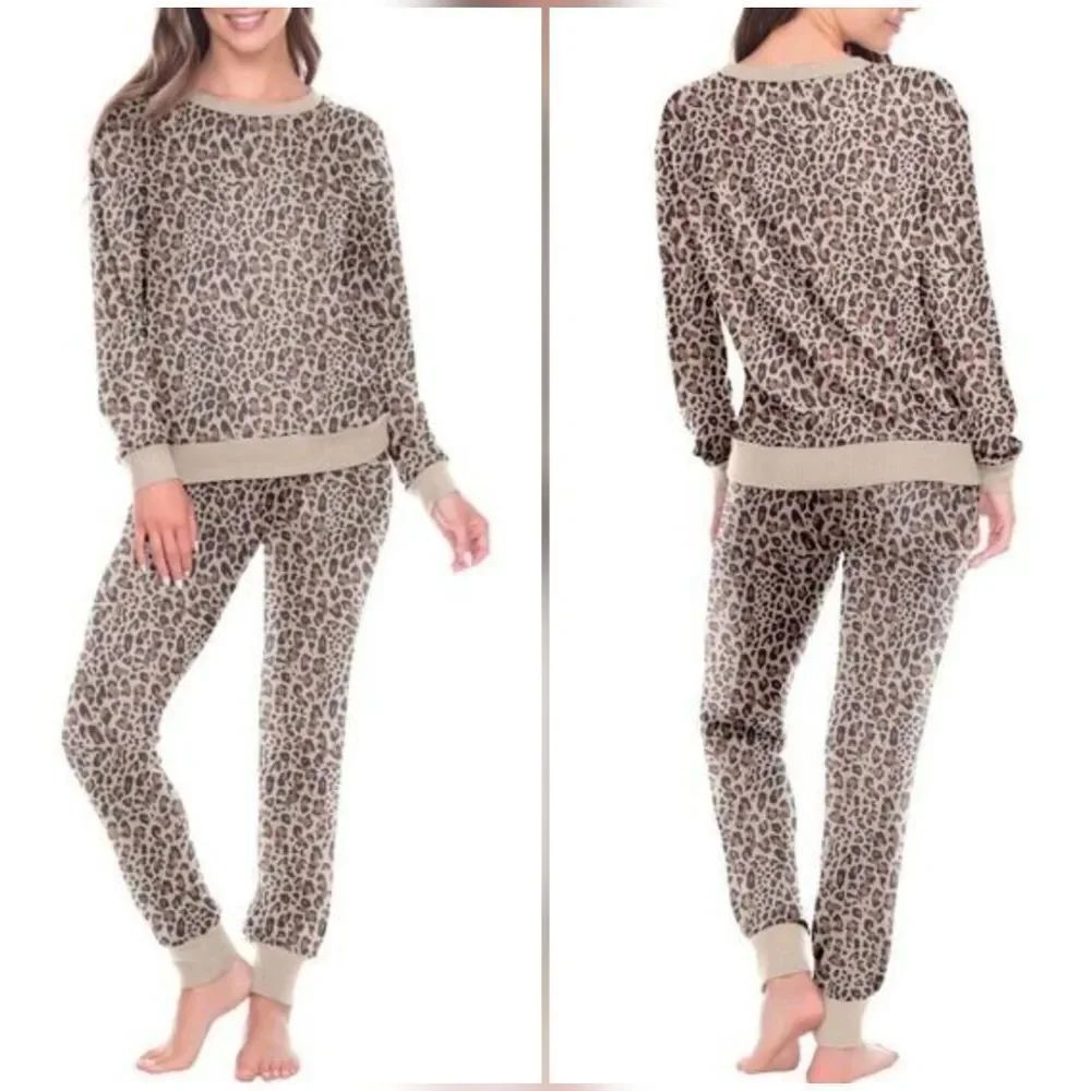 🔥NWT Honeydew Leopard Print Loungewear Set Small